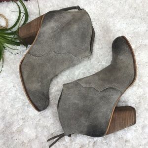 ☘️❄️BP distressed Suede Ankle Boots❄️☘️